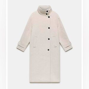 NWT MINT VELVET cream coat